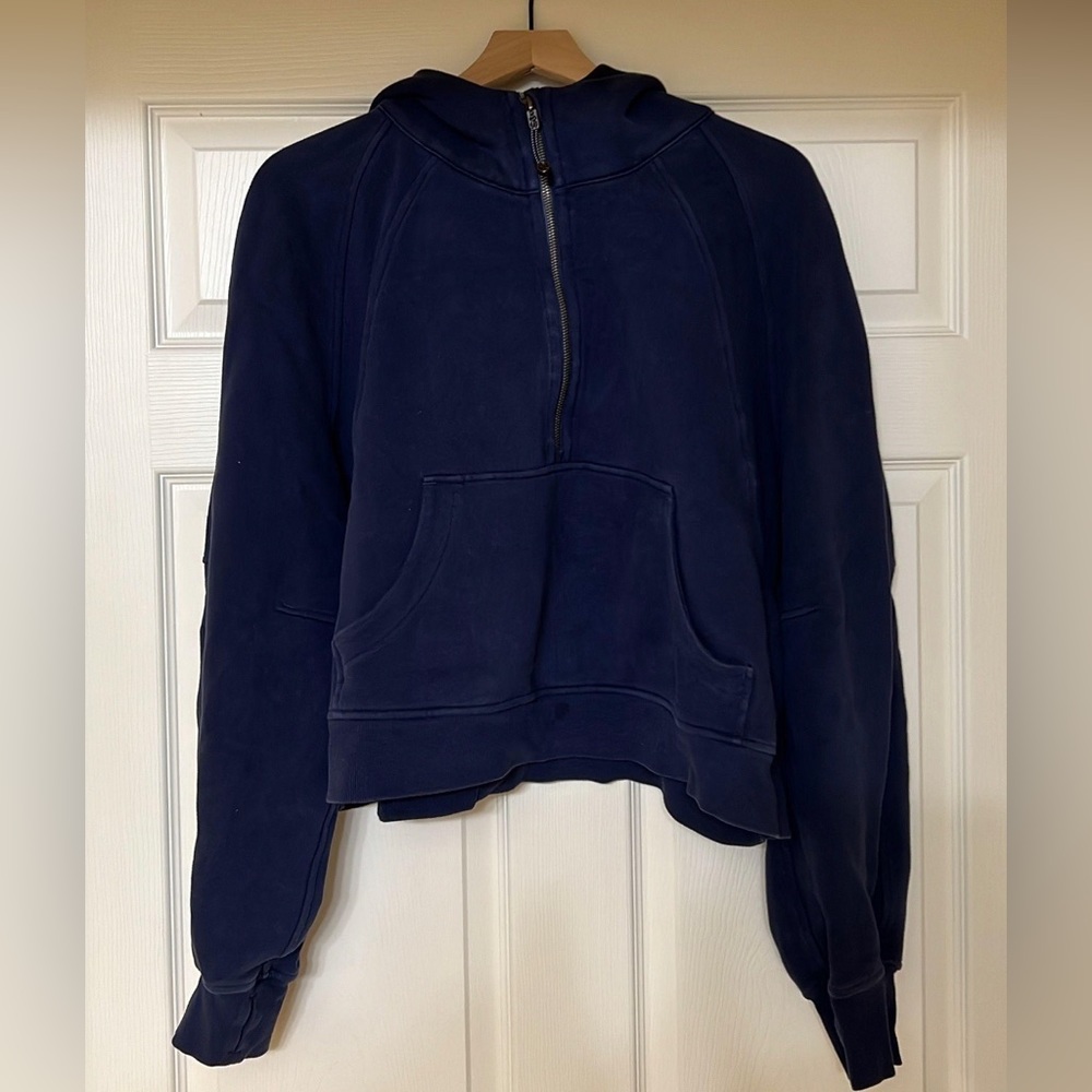LULULEMON 1/4 zip navy XL/XXL